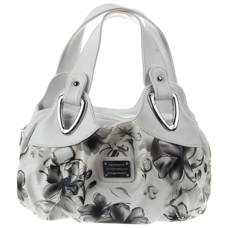 Модная женская сумка из искусственной кожи тоут с принтом портфель чернильным