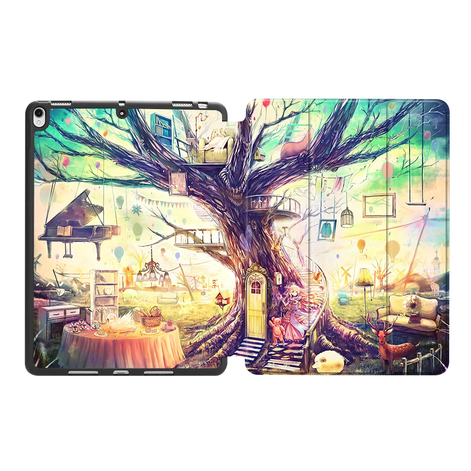 Чехол MTT для iPad Air 10,5 ''Pro 10,5 дюймов A1701 A1709 из мягкого ТПУ+ флип-подставка из искусственной кожи, умный чехол для планшета, чехол с карандашом