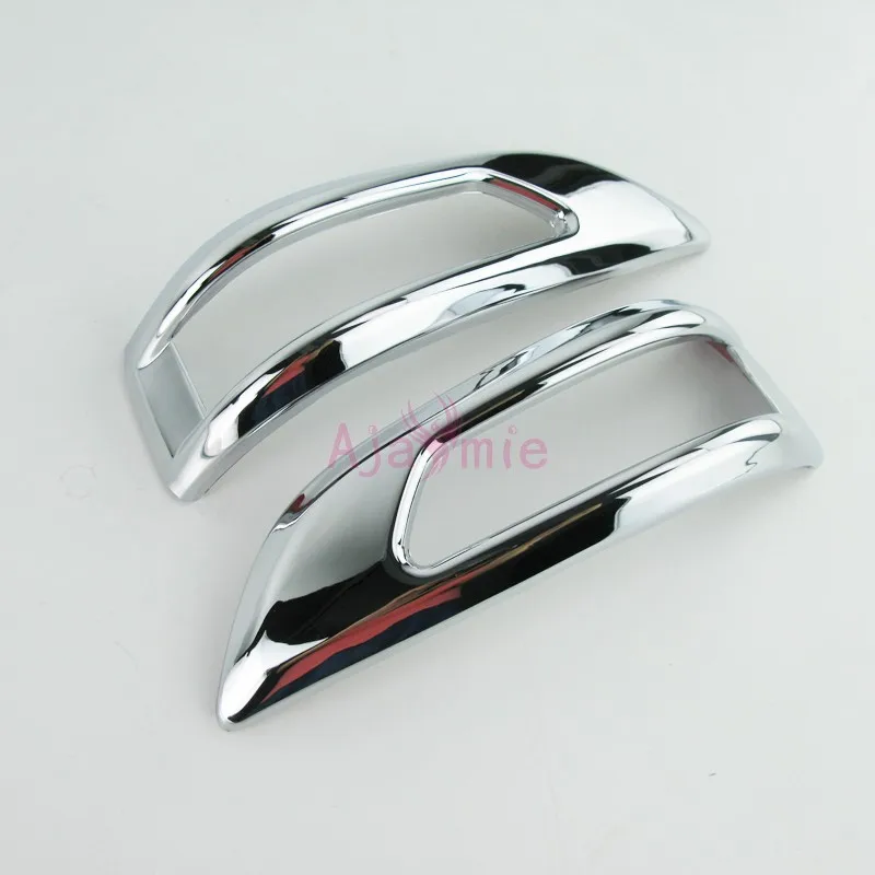 2 шт. хромированный чехол для Toyota Fortuner SW4 2012 2015|trim cover|chrome car accessorieschrome accessories |