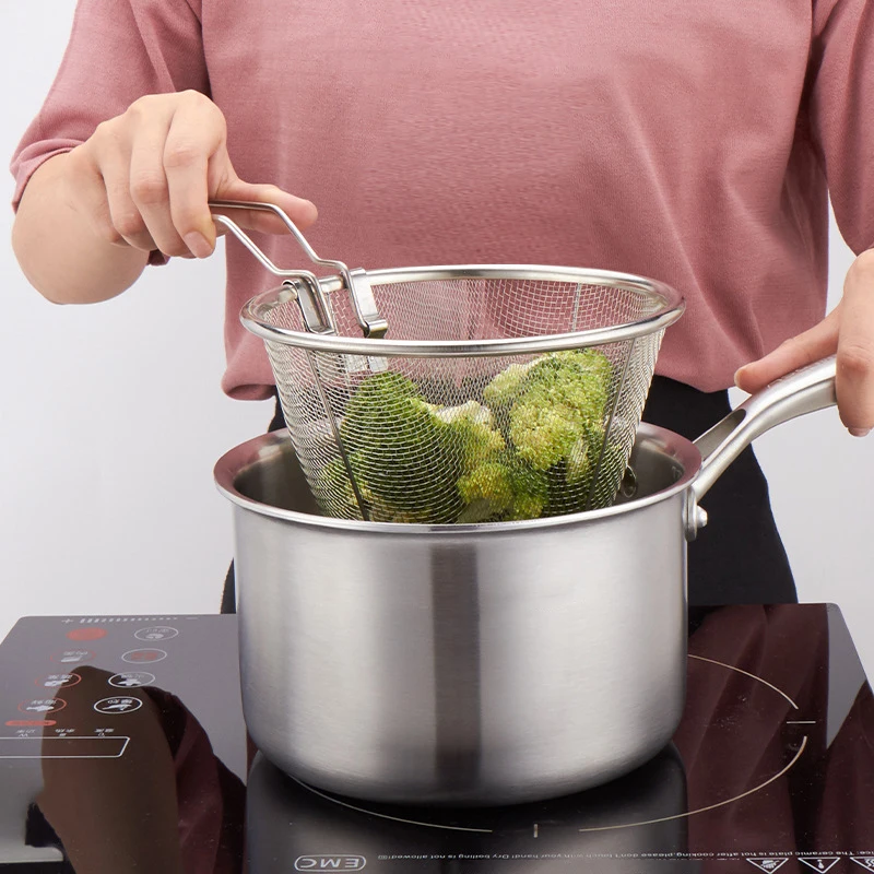 Дуршлаг для лапши большой дуршлаг фильтр еды прочный жареной курицы из