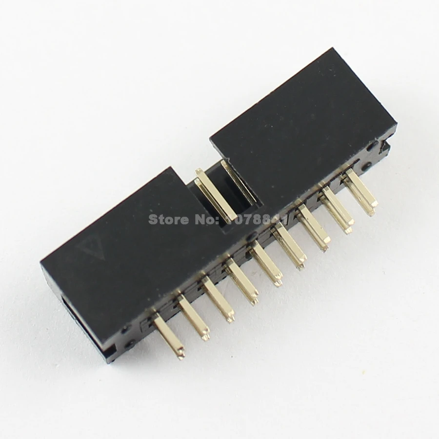 10 шт. 2 54 мм 2x9 Pin 18 прямой Штекерный корпус PCB Box header IDC разъем | Обустройство дома