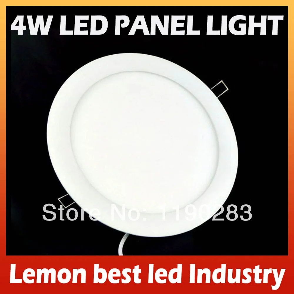 4W LED Recessed Ceiling Panel Down Light Lamp Cold White Warm AC85-265V Free Shipping | Освещение