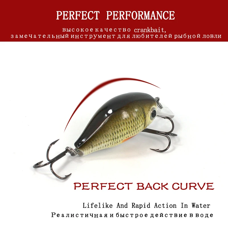 Рыболовная Приманка Crankbait 4 5 см 8 6 г жесткая приманка воблер Минноу для рыбалки iscas