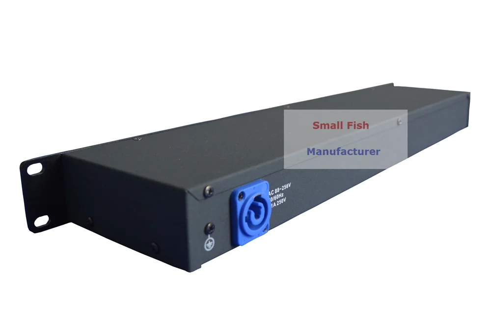 Сценический светильник DMX512 сплиттер светильник разделитель усилителя сигнала 8 способ DMX Дистрибьютор с 2 входными портами сценическое оборудование