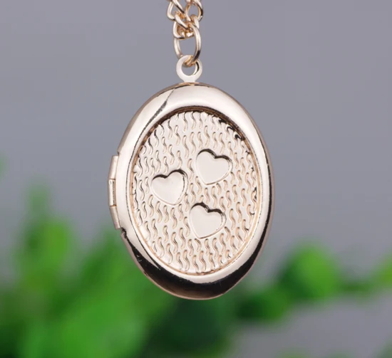 Кулон в виде ракушки для океанского пляжа ожерелье часов фотографии открытое и