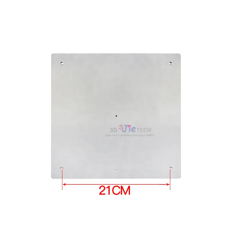 250*250*3 мм 250x250 большая площадь печати размер 12/24 В двойное напряжение нагрев