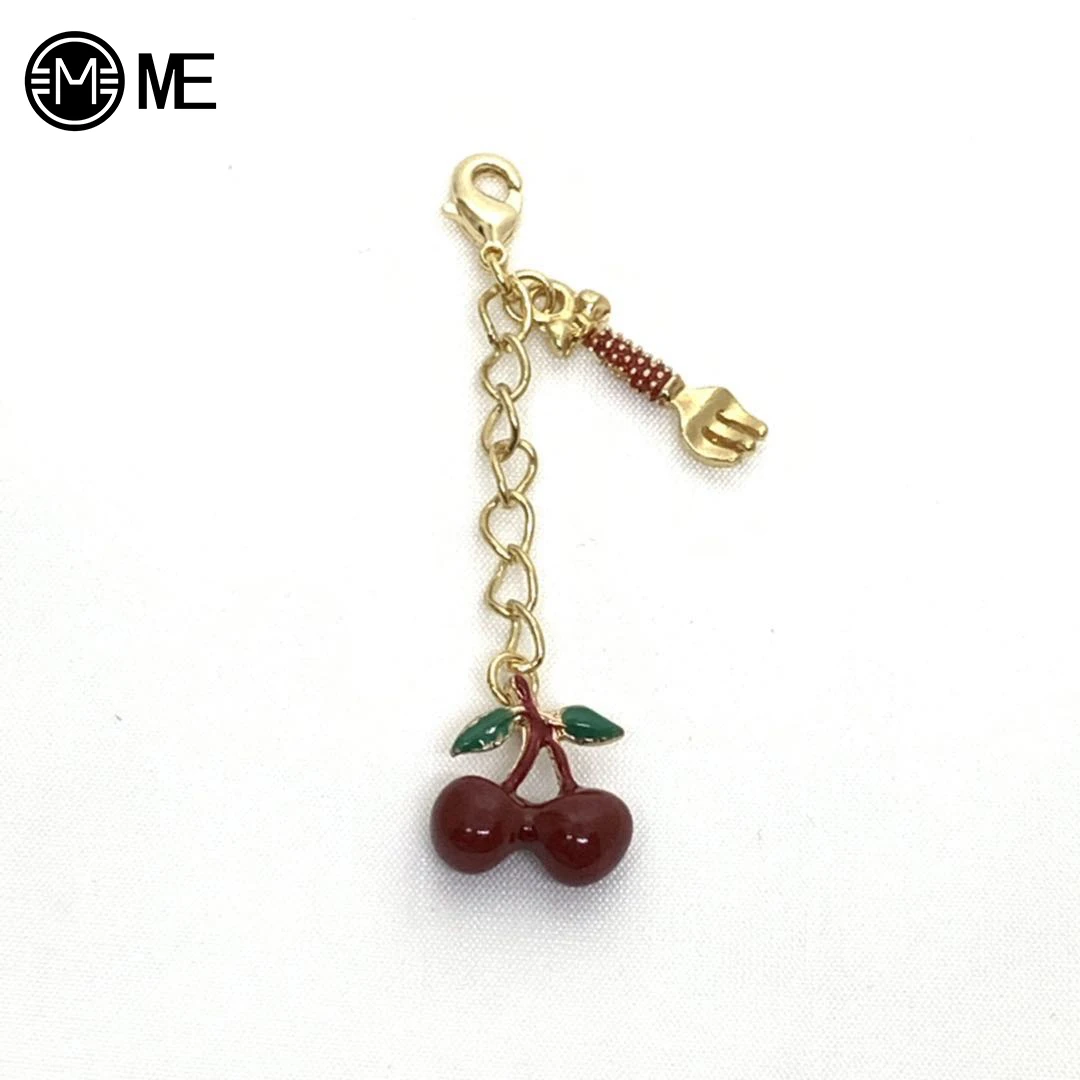 2019 MIVE New Design Lovely Fruit Fork Keychain Handbag Pendant Bookmarks Spiral Loose Leaf Notebook DIY Decorate Accessory | Украшения и