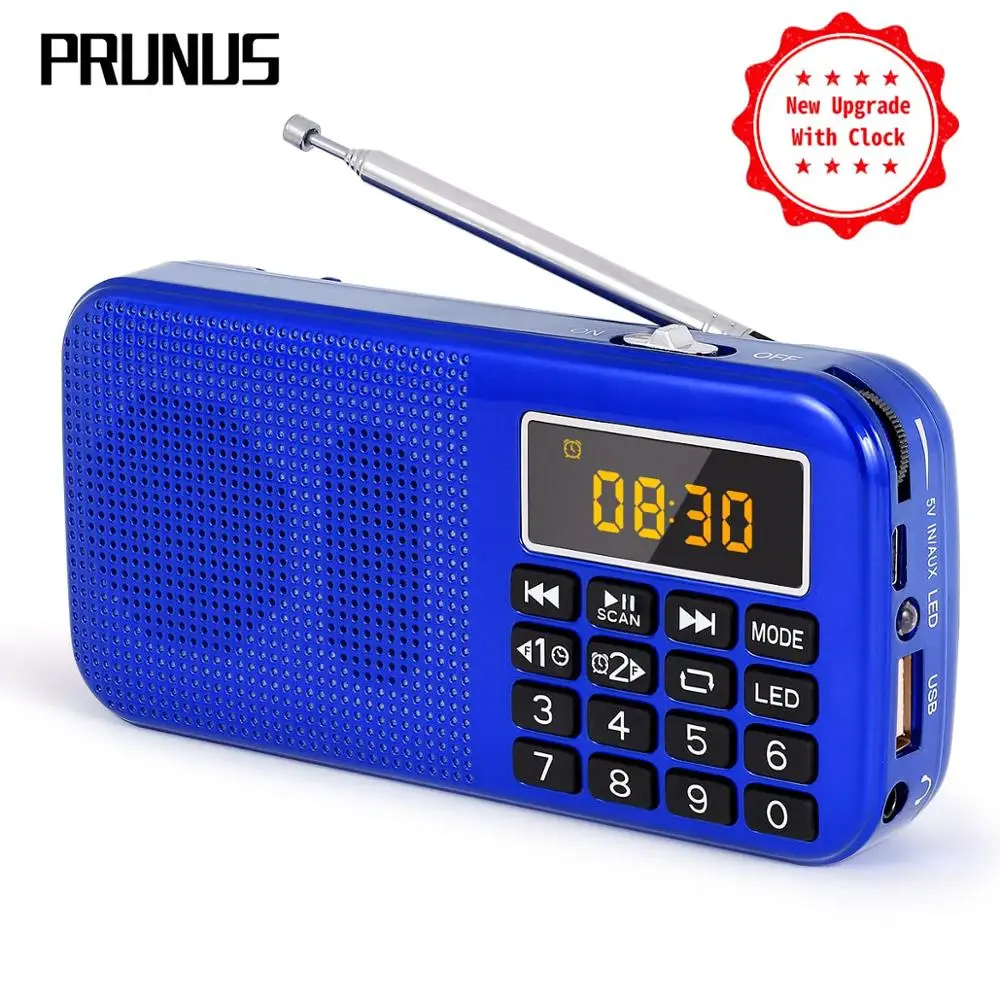 USB приемник с двумя TF картами/AUX/Mp3 fm радио и будильником|Радиоприёмники| |