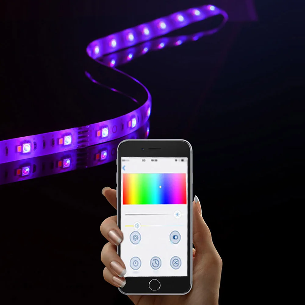 Светодиодная лента Zigbee RGB RGBW + блок питания и котроллер работают с основным мостом