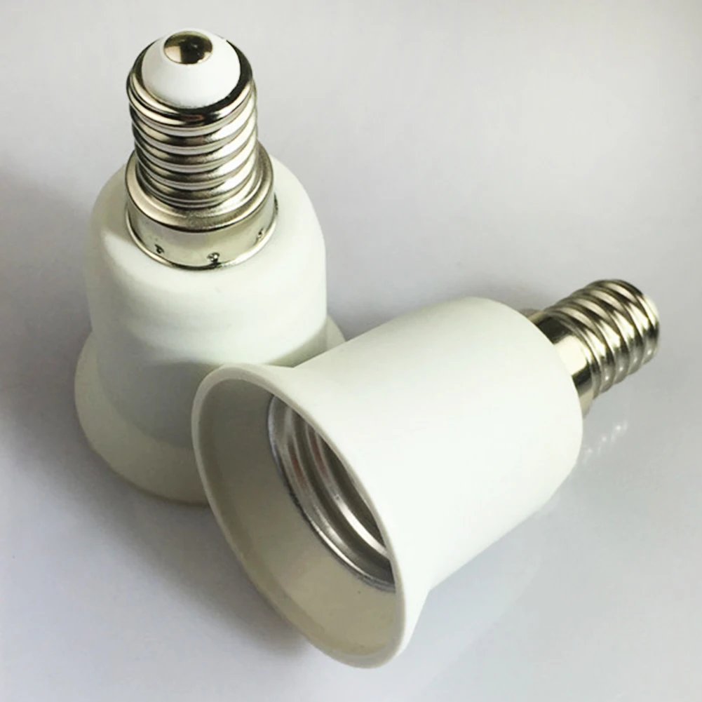 High Quality E14 to E27 Lamp Base Socket Bulb Holder Adapter Fireproof Converter | Лампы и освещение