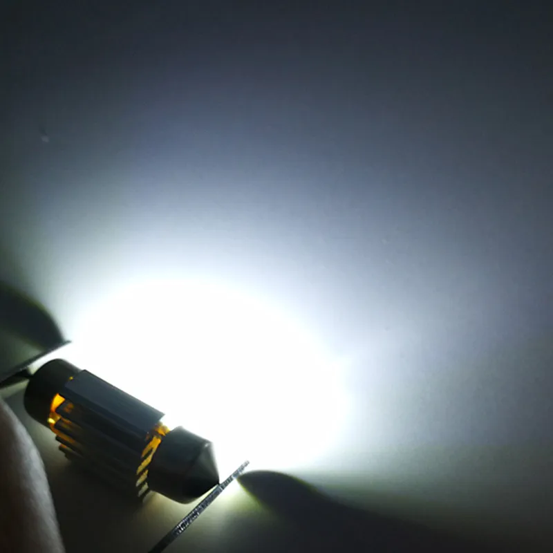 10x интерьерный светильник, фестон 28 мм 12SMD 4014, клиновидный светодиодный светильник C10W C5W, фестон, зеркальный купол, лампа для чтения, дверная лампа, белый/голубой