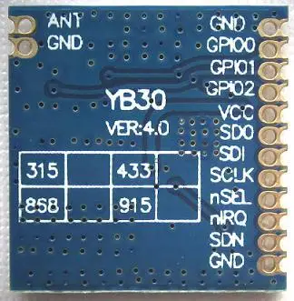 SI4432 беспроводной модуль 868M 915M|module sms|module zigbeemodule block |