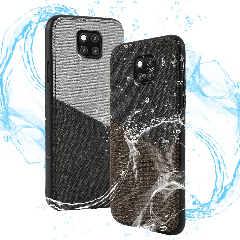 Многофункциональный чехол из ткани с прострочкой для телефона Huawei mate 20 10 pro 9 Honor