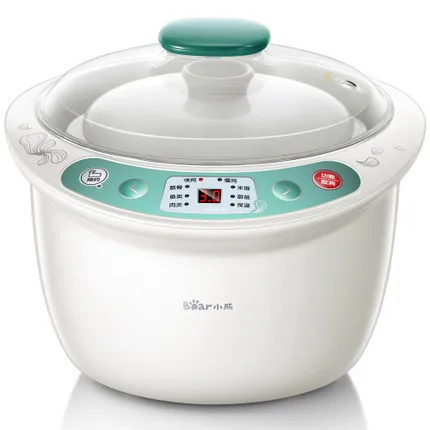 Фотокастрюля с вибрацией белый фарфор время ожидания кастрюли четырьмя колесами