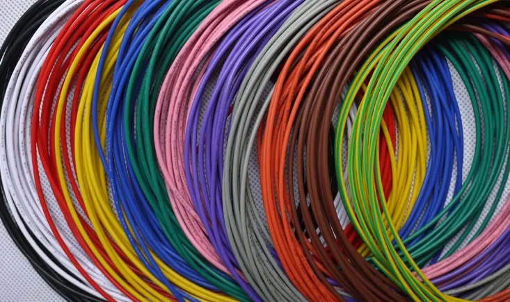 30 метров UL1007 24 # желтый гибкий многожильный UL 1007 AWG провод кабель|stranded cable|ul1007 cable30
