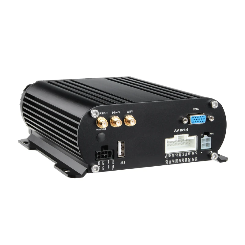 GISION 3g wifi мобильный видеорегистратор 4CH HDD трек MDVR 1080 P в реальном времени
