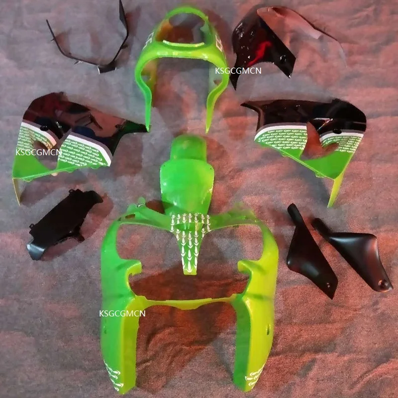 Корпус мотоцикла для KAWASAKI NINJA ZX9 R ZX900 ZX 9R 00 01 900 9 зеленый черный ZX9R 2000 2001