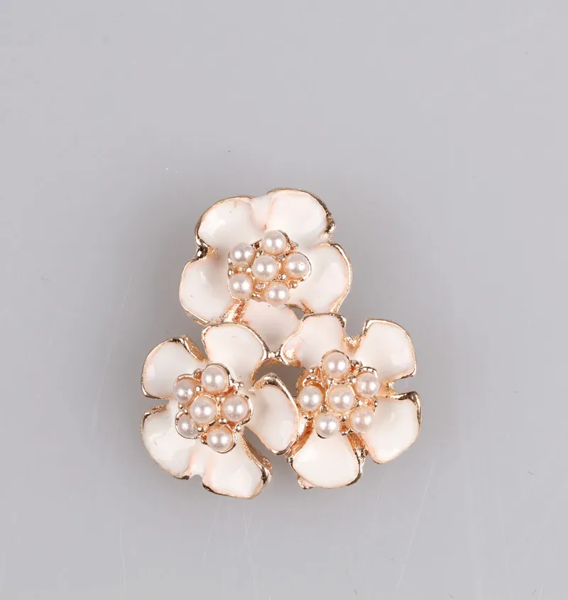 Корейская мода изысканный цветок жемчуг Свадебная Женская Брошь Заколки