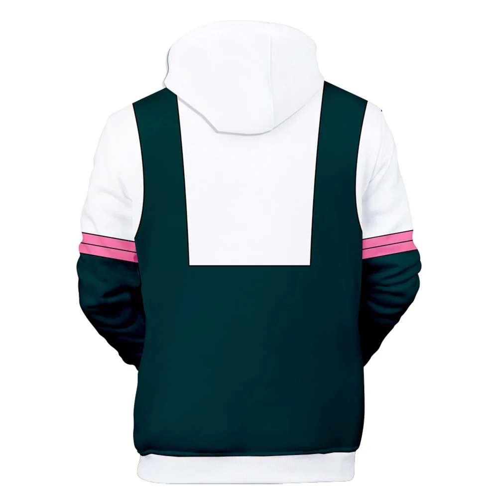 Мой Герой Толстовка Boku без герой Академии OCHACO URARAKA Cosplay худи 3D печатных толстовка