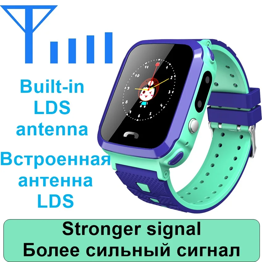 Детские GPS часы Funelego с большим аккумулятором HD телефон для детей SOS