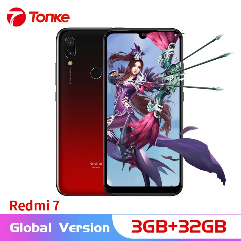 Глобальная версия xiaomi телефона Redmi 7 3 Гб оперативной памяти Оперативная память 32
