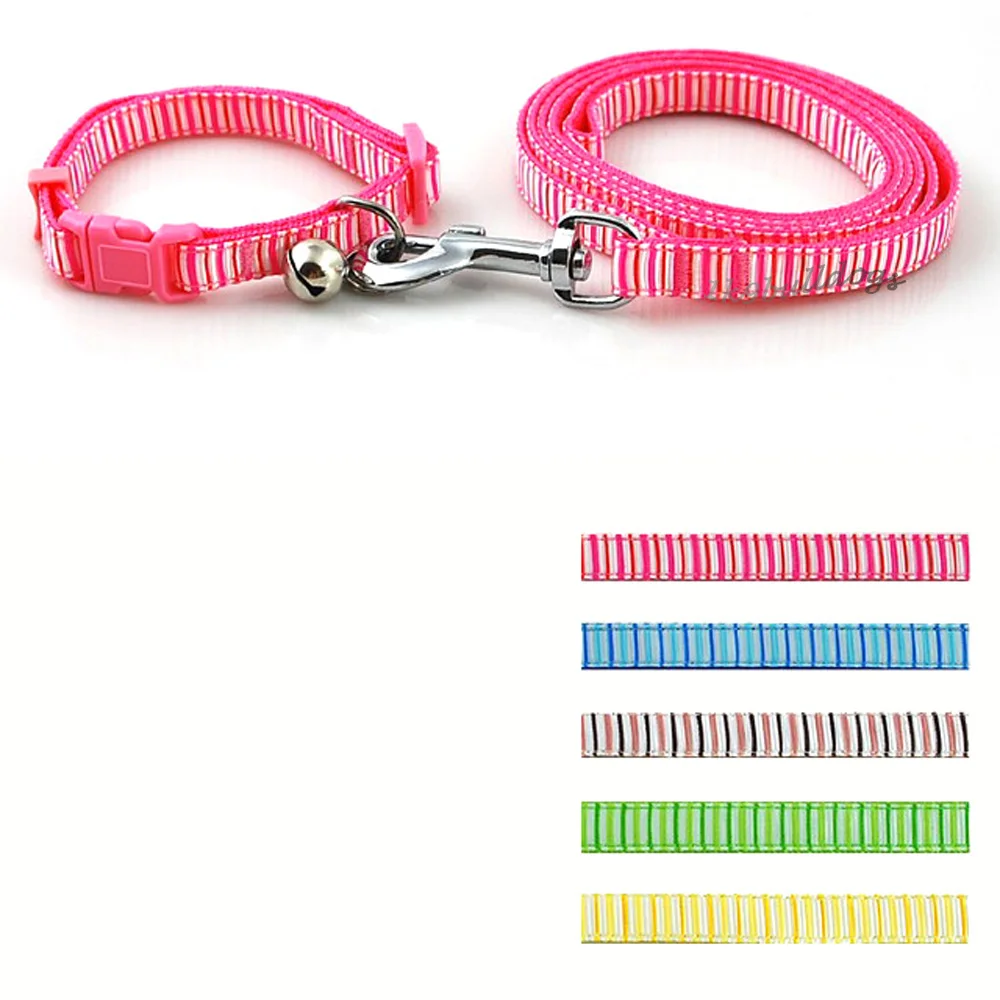 Специальное предложение нейлоновый полосатый вертикальный ошейник с