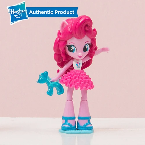 PINKIE PIE Hasbro My Little Pony Equestria Girls 4,5 дюймов 11 см сумеречные Мини-куклы персонаж фигурка коллекция Модель Кукла для девочки - Цвет: PINKIE PIE
