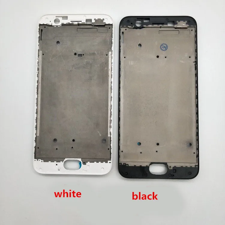 white Высококачественная Задняя крышка батареи для oppo A57+ передний корпус ЖК-рамка пластина Замена для oppo A57+ инструмент+ подарок - Цвет: white