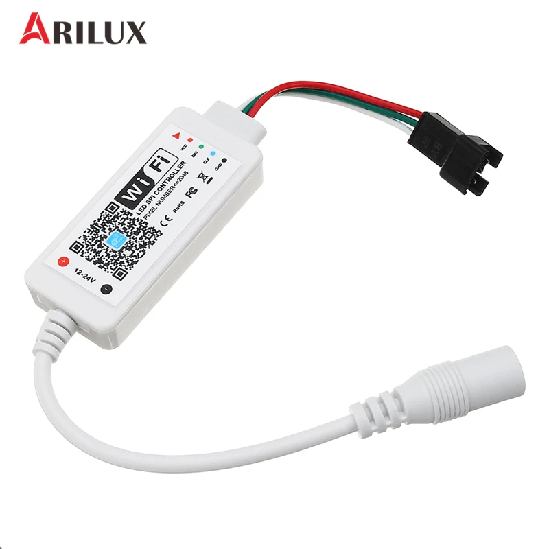 ARILUX AL-LC12 2048 пикселей WIFI Smart Alexa контроллер Led Волшебная полоса для WS2811 светодиодная
