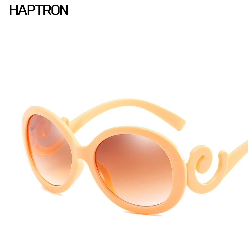 Солнцезащитные очки HAPTRON женские овальные винтажные элегантные солнечные чёрные белые красные|Женские