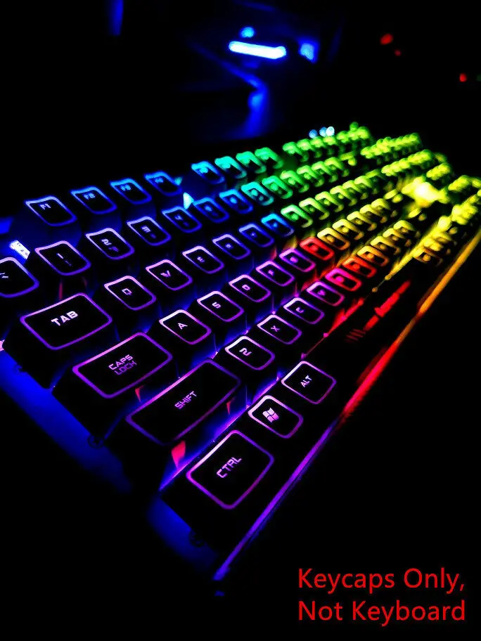 Механическая игровая клавиатура Corsair ROG с подсветкой 104 клавиш верхняя печать