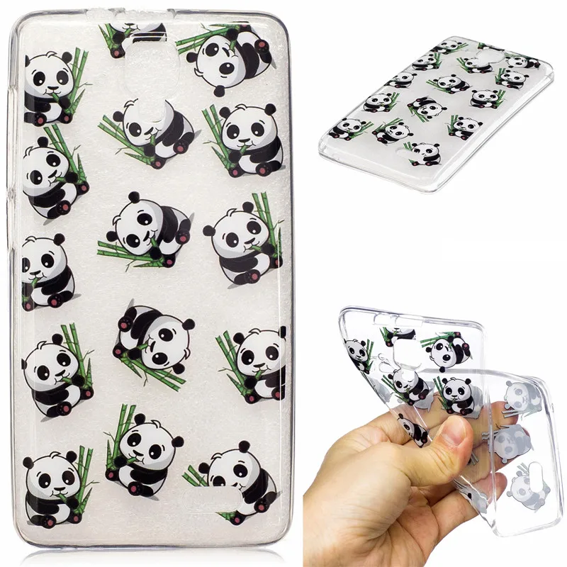 New luxury Silicon lucent Case for Lenovo A536 A2010 S850 case cover ultra soft TPU cute cartoon cat Cover funda |