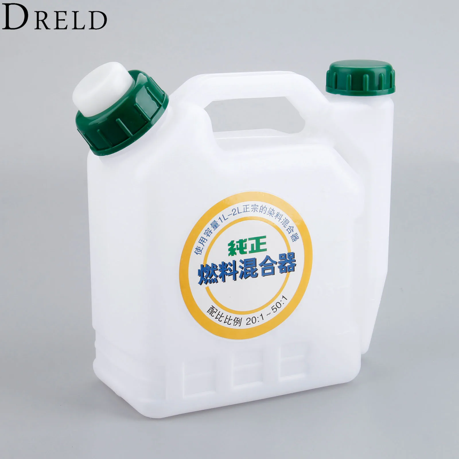 DRELD 1 шт. бензиновая бензопилу 1.0L 25:1/50:1/40:1/20:1 соотношение топливо бутылка для