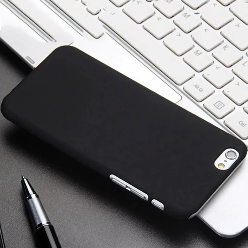 Funda For iphone 7 Plus Case Colorful Full Protected Frosted Matte Hard Cover Coque Shell |