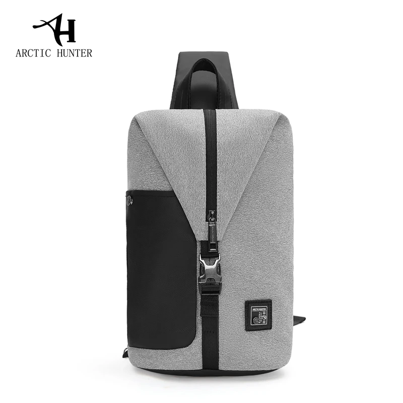 ARCTIC HUNTER Весна Новый Для Мужчин's Crossbody Груди Сумка Мужской на молнии Мода Досуг