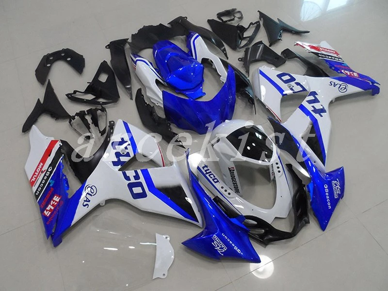Новые Мотоциклы Обтекатели комплект подходит для Suzuki GSXR1000 K9 2009- GSXR-1000 09, 10, 11, 12, 13, 14, 15, 16 лет из АБС-пластика Пластик пользовательских крутых TYCO