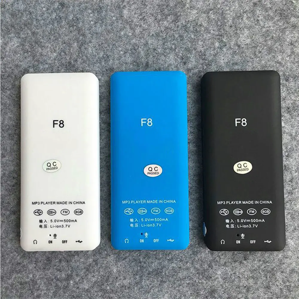 MP3 плеер 8 г воспроизведения видео HiFi потери музыка fm радио E Book ATJ2127 Чип расширения