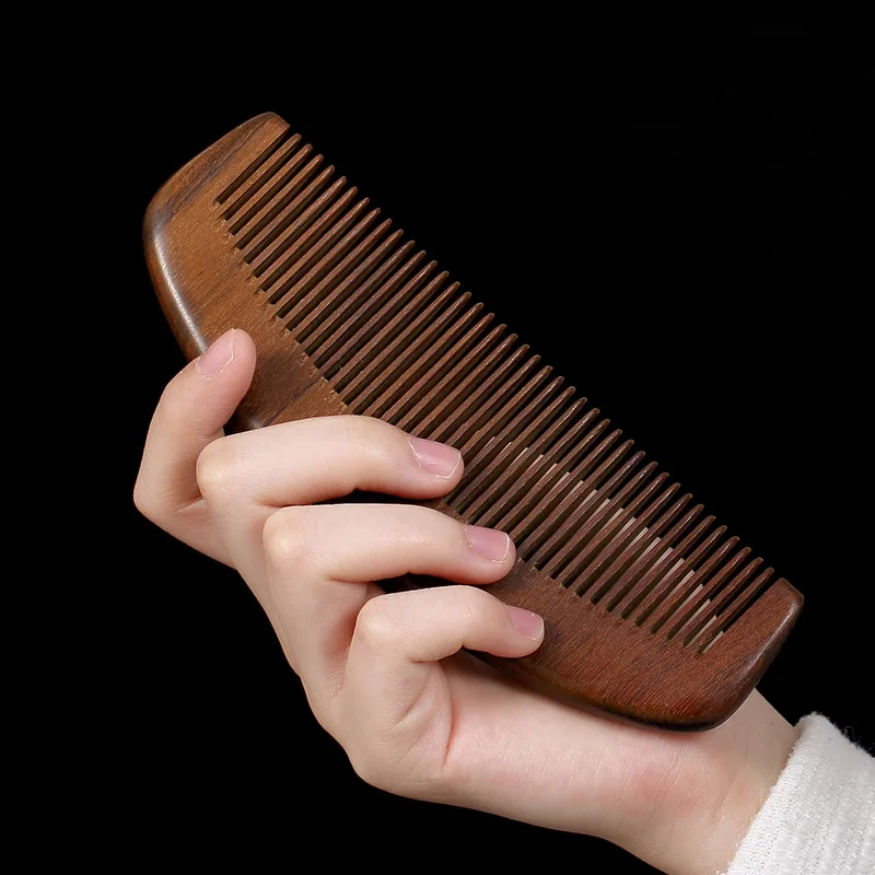 LouLeur 925 sterling silver sandalwood wood Hair Combs peacock mosa for women gift | Украшения и аксессуары