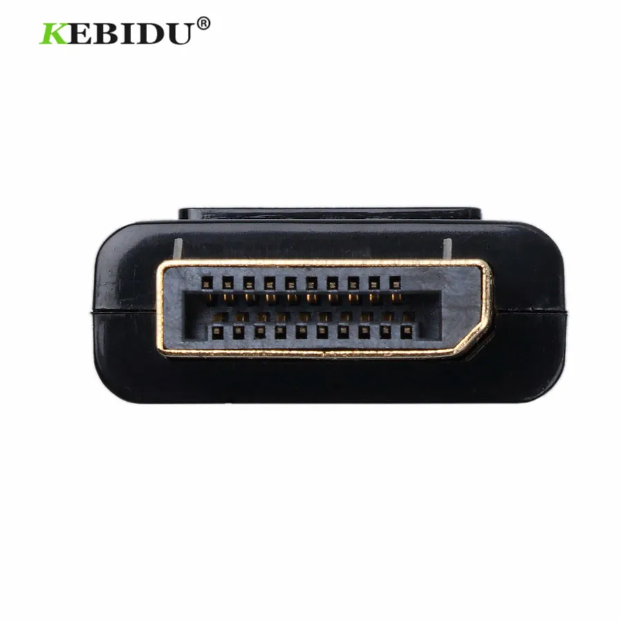 Kebidu 1080P Дисплей порт дисплей DP Мужской к HDMI Женский конвертер адаптер видео аудио разъем подходит для MacBook Pro Air