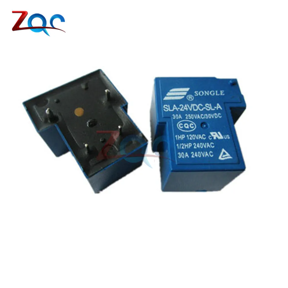 SLA-24VDC-SL-A SLA-24VDC 24V 30A 4Pin T90 Мощность реле