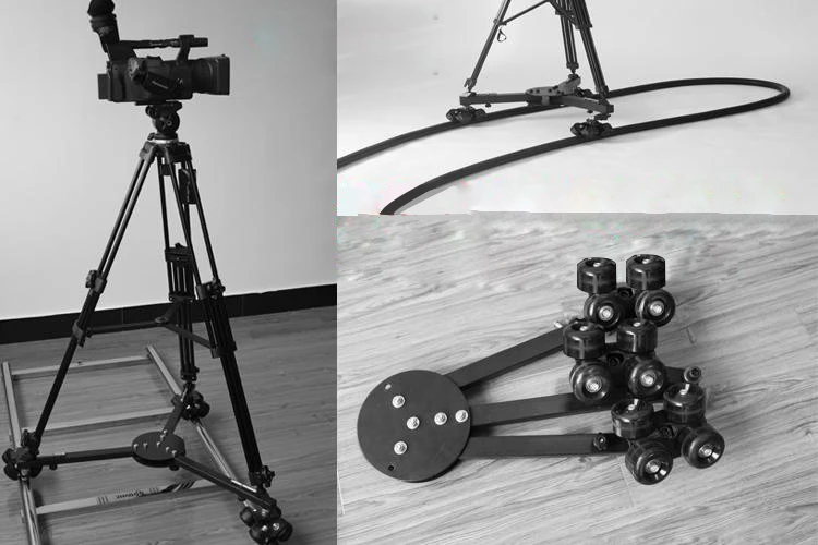 Фото-и видеокамера телефон с колесами для отслеживания движущийся автомобиль |