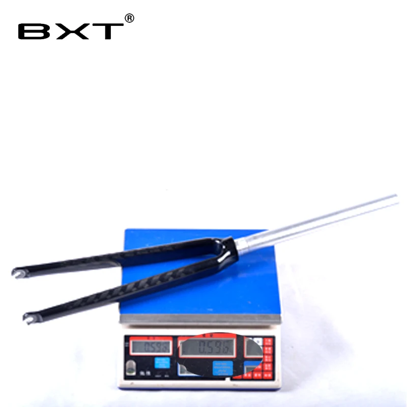 Новая 700C вилка для шоссейного велосипеда марки BXT из сплава углеродного волокна с