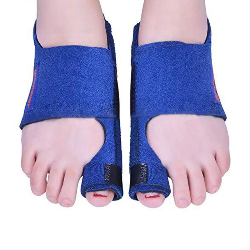 Bunion корректор от Quanquer [пара]-Bunion шина носок выпрямитель Brace для Hallux вальгусной боли облегчение подходит для мужчин и женщин - Цвет: Светло-серый