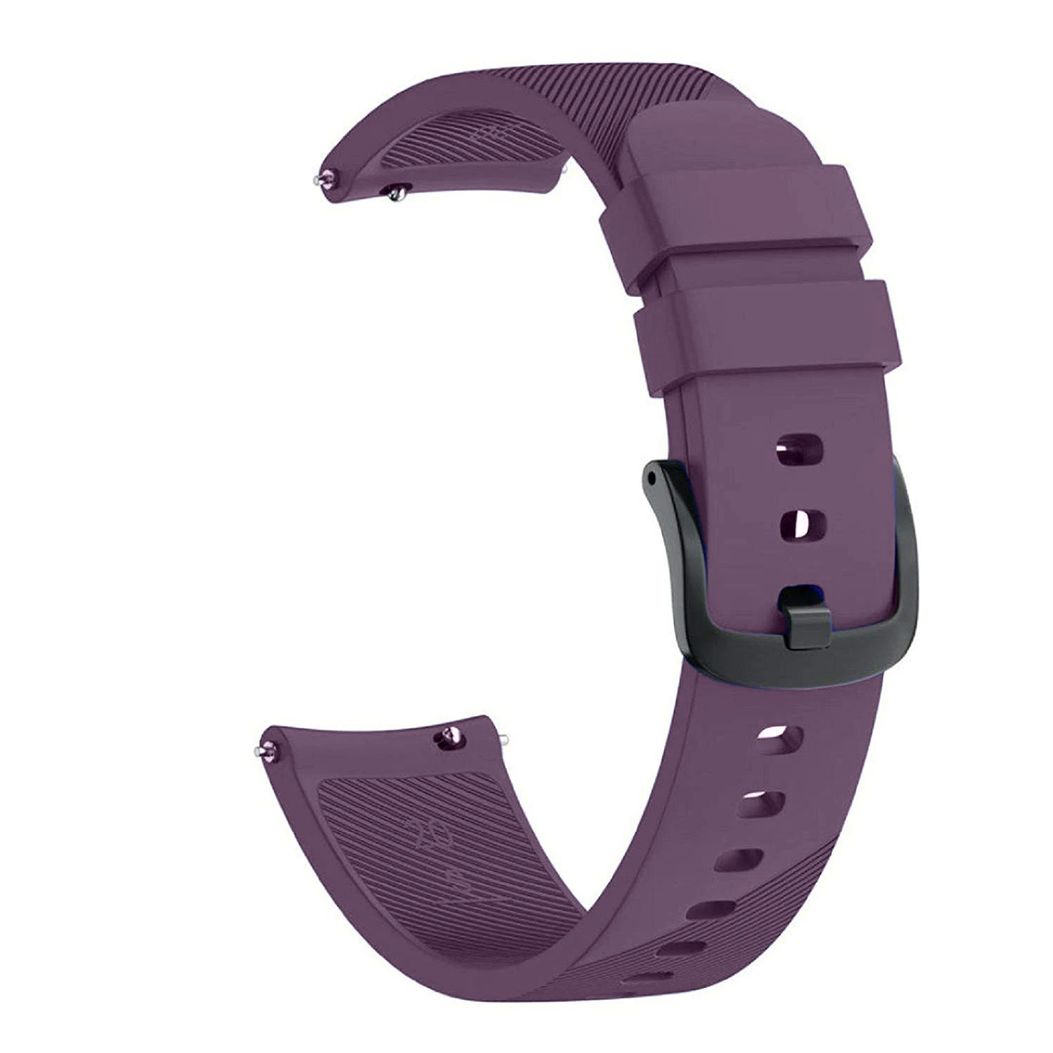 Фиолетовый 20 мм мягкий силиконовый ремешок для часов Ремешок для Garmin Forerunner 645 музыка Смарт часы замена разноцветный браслет ремешок ремни - Цвет ремешка: Фиолетовый
