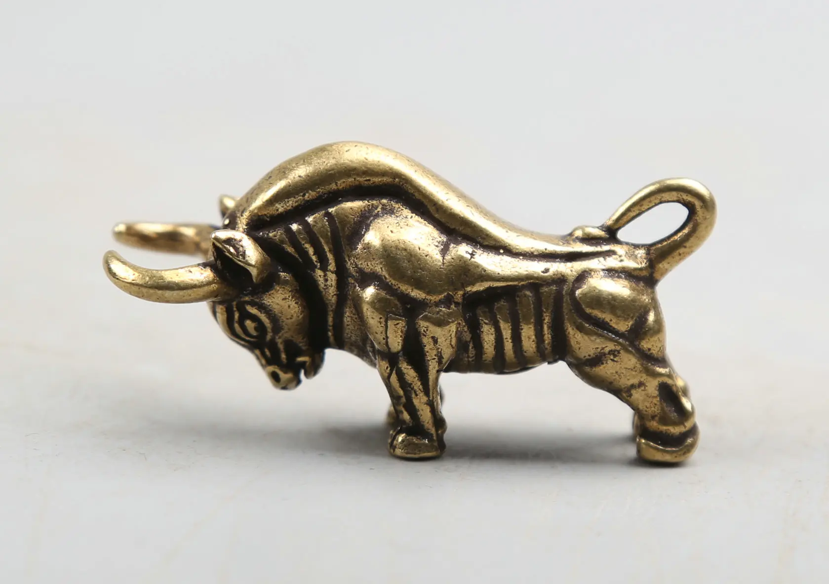 Коллекционные Редкие Китайские фэн-шуй 54 мм/2 1 дюйма изысканные бронзовые