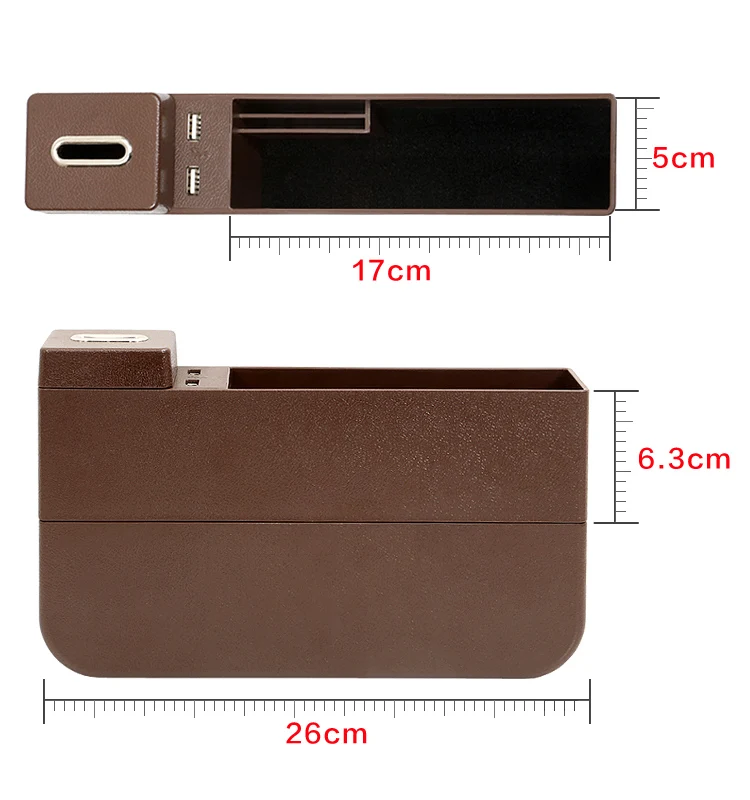 2 USB Порты и разъёмы) автокресло щелевая коробка для хранения сиденья Gap хранения Организатор автомобиль Укладка Уборка аксессуары