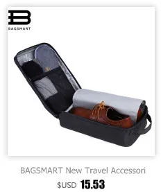 BAGSMART Водонепроницаемый черный нейлон Гар Для мужчин t сумка с ручкой легкий костюм сумка Бизнес Для мужчин дорожные сумки для костюмы