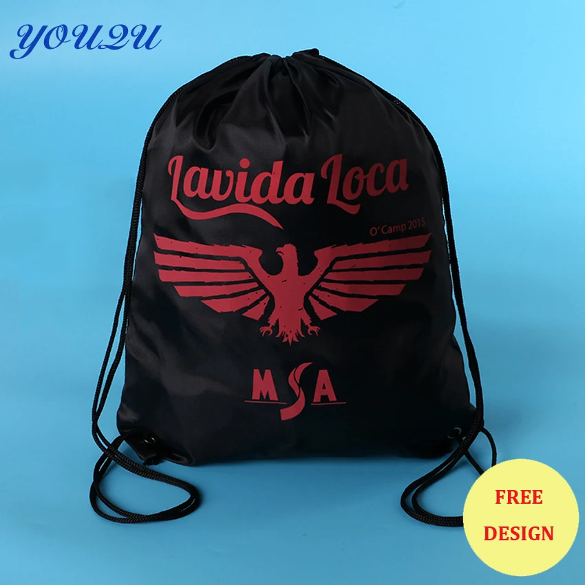 Водонепроницаемый рюкзак из полиэстера сумка на шнурке|backpack fashion|fashion backpackdrawstring