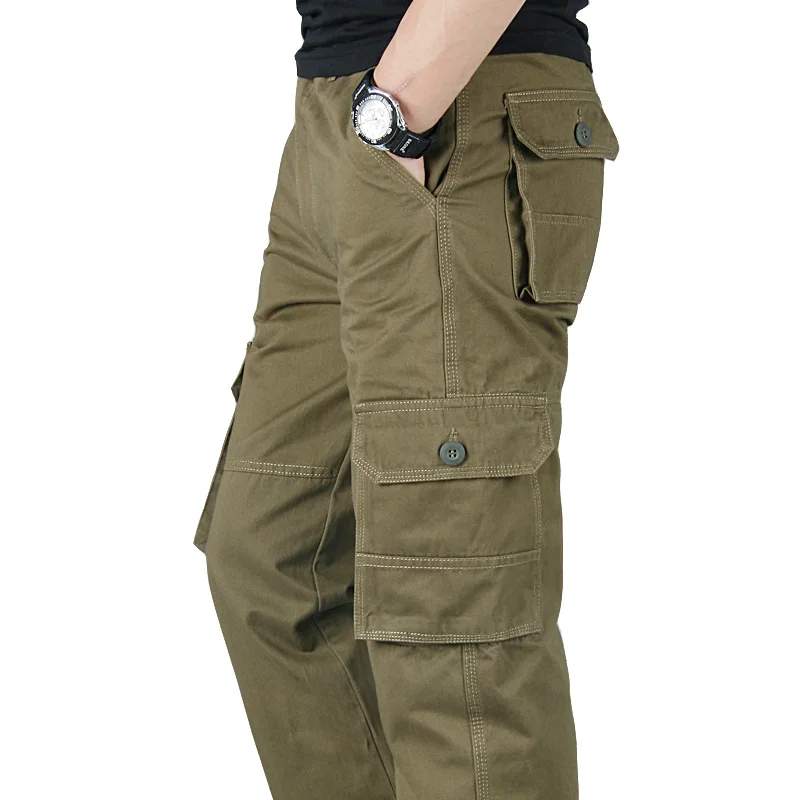 Новые тактические брюки Мужские Jogger повседневные размера плюс 4XL хлопковые с