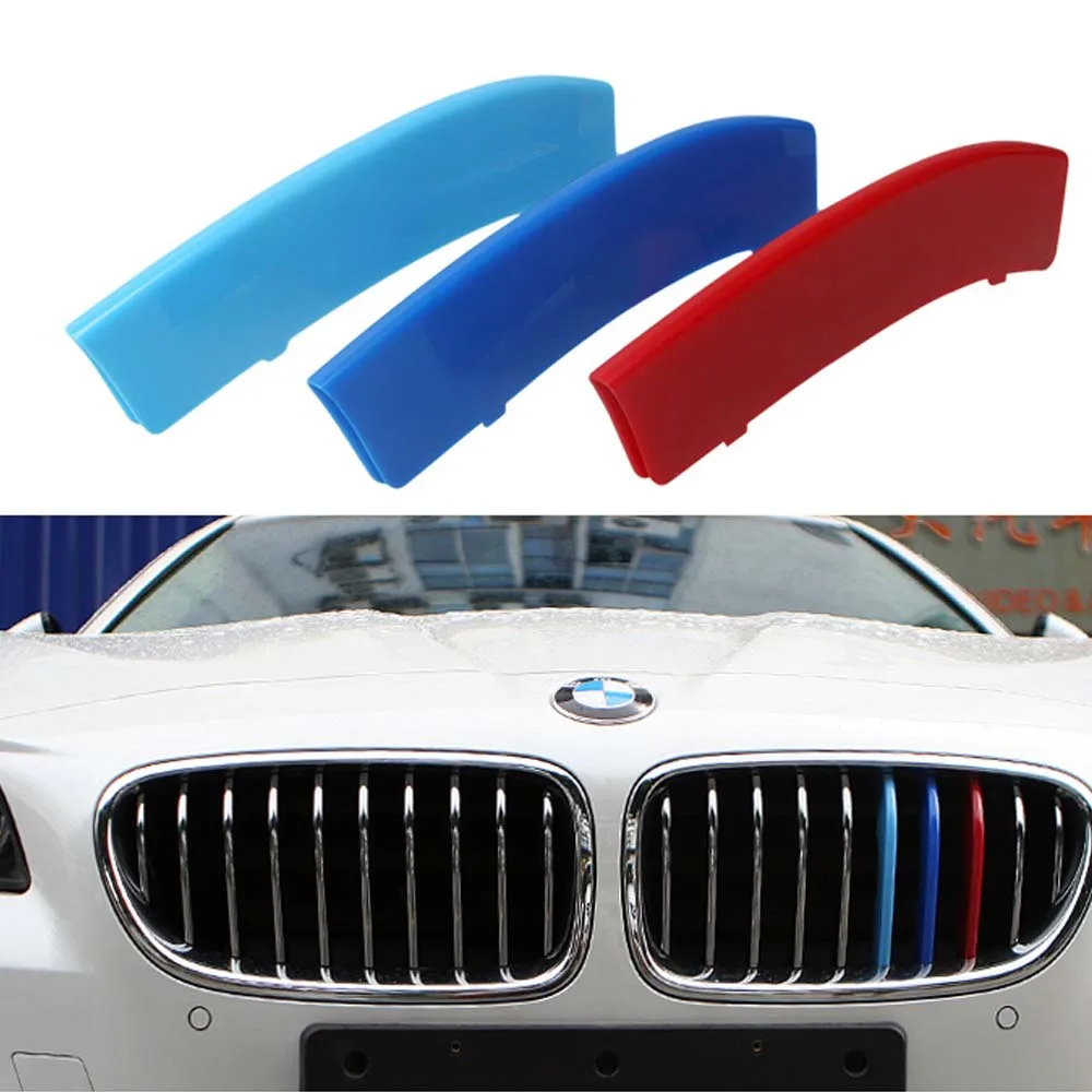 Car styling Front Grille Three-color Modified Reflective Sticker And Decal For BMW X1 X3 X4 X5 X6 M3 M5 | Автомобили и мотоциклы